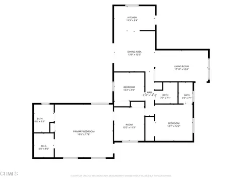 Floorplan - 1264 Ferrara Dr, Ojai, CA 93023 photo 1 of 1