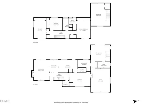 Floorplan - 883 Moreno Dr, Ojai, CA 93023 photo 1 of 3