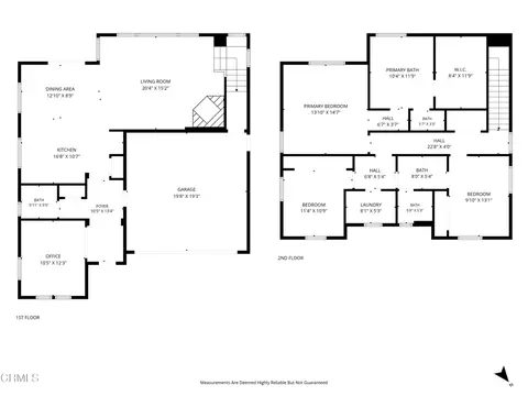Floorplan - 4584 Marrisa Way, Camarillo, CA 93012 photo 3 of 3