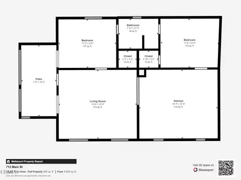 Floorplan - 712 Main St, Piru, CA 93040 photo 1 of 2