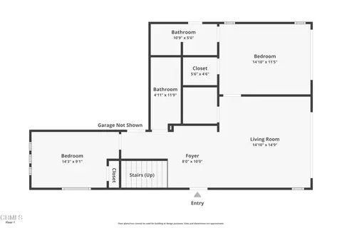 Floorplan - 3349 Ocean Dr, Oxnard, CA 93035 photo 2 of 5