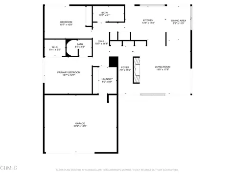 Floorplan - 669 Highland Dr, Ojai, CA 93023 photo 2 of 2