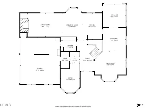 Floorplan - 550 Buckboard Ln, Ojai, CA 93023 photo 2 of 6