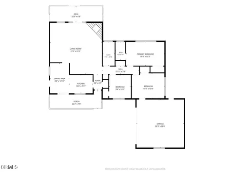 Floorplan - 413 Descanso Ave, Ojai, CA 93023 photo 1 of 1