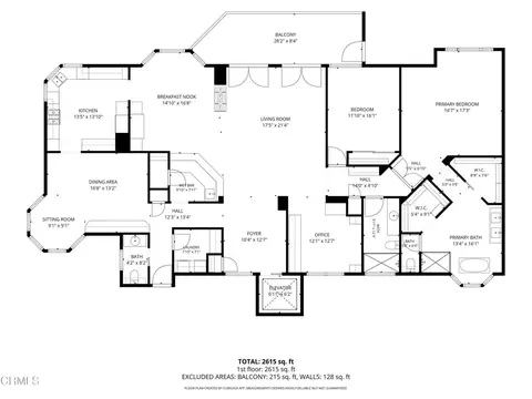 Floorplan - 4252 Harbour Island Ln, Oxnard, CA 93035 photo 1 of 1