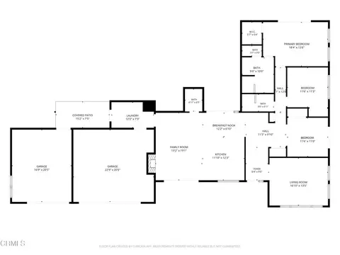 Floorplan - 414 Andrew Dr, Ojai, CA 93023 photo 1 of 2