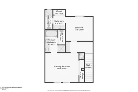 Floorplan - 4505 Via Del Sol, Camarillo, CA 93012 photo 3 of 4