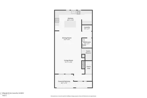 Floorplan - 4505 Via Del Sol, Camarillo, CA 93012 photo 2 of 4
