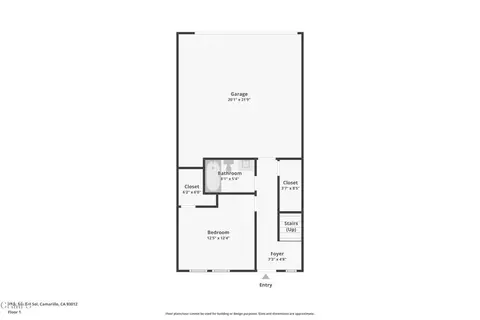 Floorplan - 4505 Via Del Sol, Camarillo, CA 93012 photo 1 of 4
