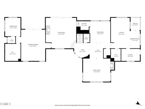 Floorplan - 1157 Glenview Rd, Montecito, CA 93108 photo 1 of 3
