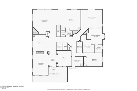 Floorplan - 34269 Starpoint St, Temecula, CA 92592 photo 3 of 3