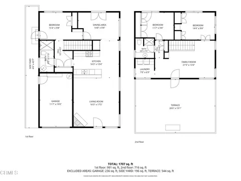 Floorplan - 332 Sunset Dr, Oxnard, CA 93035 photo 1 of 1