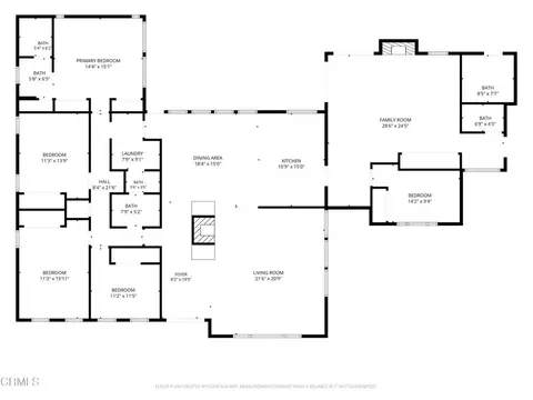 Floorplan - 1325 Cliff Ave, Fillmore, CA 93015 photo 1 of 1