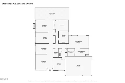 Floorplan - 2400 Temple Ave, Camarillo, CA 93010 photo 1 of 1