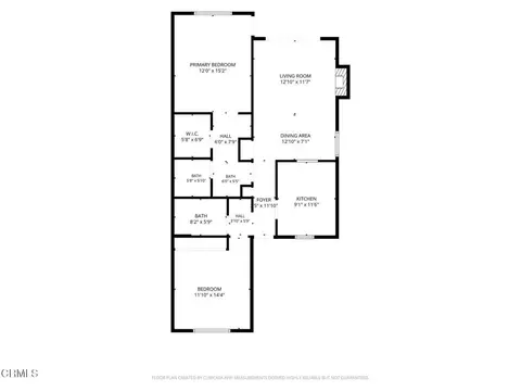 Floorplan - 609 Canada St #H, Ojai, CA 93023 photo 1 of 1