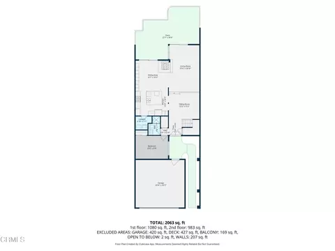 Floorplan - 2010 Kingsbridge Way, Oxnard, CA 93035 photo 1 of 5