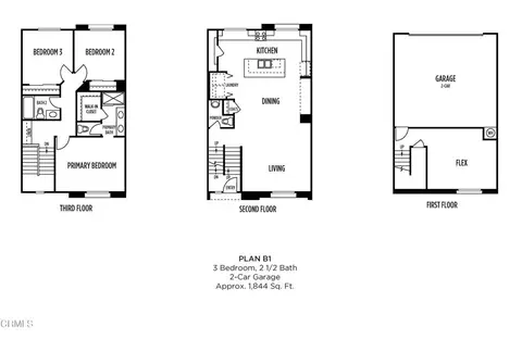 Floorplan - 542 Via Zibello, Camarillo, CA 93012 photo 1 of 1