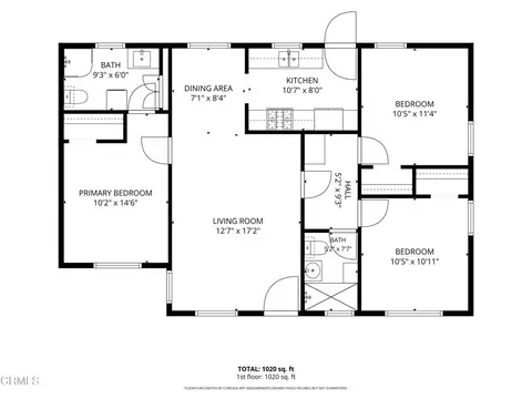 Floorplan - 208 Lark St, Oxnard, CA 93033 photo 1 of 1