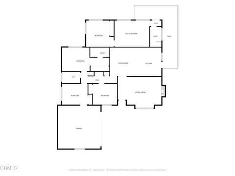 Floorplan - 1300 Bluebell St, Oxnard, CA 93036 photo 2 of 2