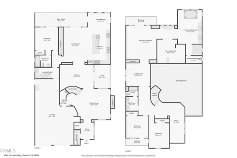 Floorplan - 4061 Farralon Way, Oxnard, CA 93035 photo 1 of 1