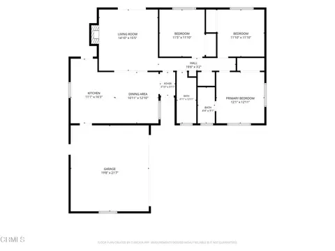 Floorplan - 4400 Hamilton Ave, Oxnard, CA 93033 photo 1 of 1