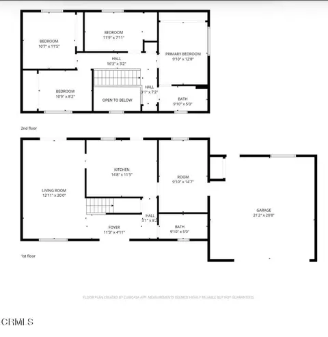 Floorplan - 1275 Mariano Dr, Ojai, CA 93023 photo 1 of 1