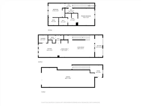 Floorplan - 827 E Promenade #E, Azusa, CA 91702 photo 1 of 1
