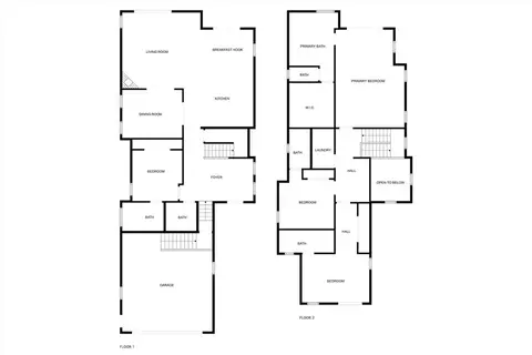 Floorplan - 677 Castlehill Dr, Walnut, CA 91789 photo 1 of 1