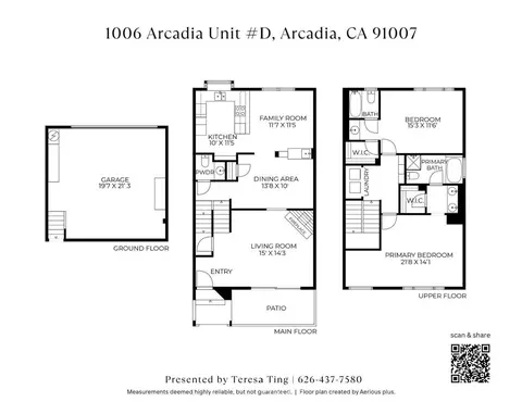 Floorplan - 1006 Arcadia #D, Arcadia, CA 91007 photo 1 of 1
