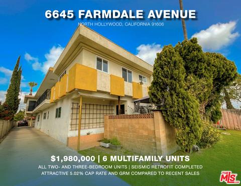 6645 Farmdale Ave, North Hollywood, CA 91606