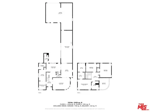 Floorplan - 1328 Randall St, Glendale, CA 91201 photo 3 of 3