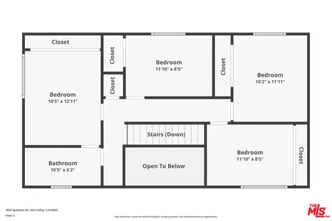 Floorplan - 1043 Appleton Rd, Simi Valley, CA 93065 photo 3 of 3
