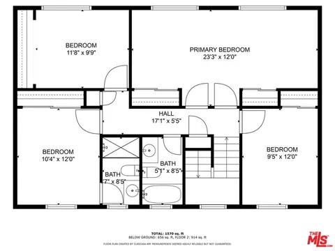 Floorplan - 2039 Malcolm St, Simi Valley, CA 93065 photo 3 of 6