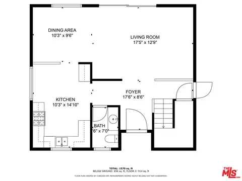 Floorplan - 2039 Malcolm St, Simi Valley, CA 93065 photo 2 of 6