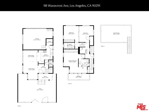 Floorplan - 118 Wavecrest Ave, Venice, CA 90291 photo 1 of 1