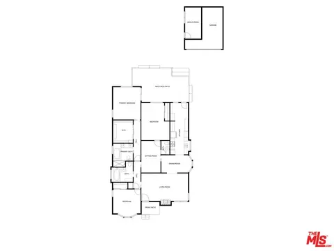 Floorplan - 5519 Costello Ave, Sherman Oaks, CA 91401 photo 1 of 1
