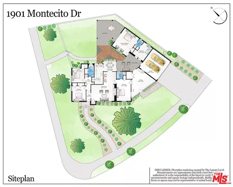 Floorplan - 1901 Montecito Dr, Glendale, CA 91208 photo 2 of 2