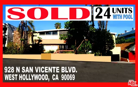928 N San Vicente Blvd, West Hollywood, CA 90069