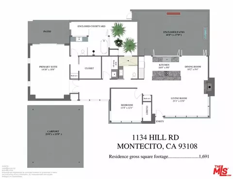 1134 Hill Rd, Montecito, CA 93108 photo 25