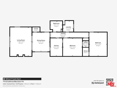 Floorplan - 775 E California Blvd, Pasadena, CA 91106 photo 1 of 1