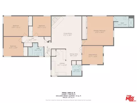 Floorplan - 17517 Lemay Pl, Van Nuys, CA 91406 photo 1 of 1