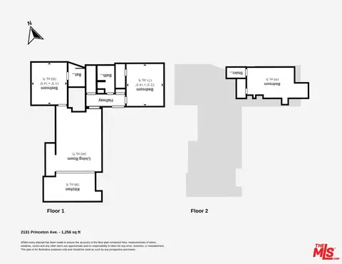 Floorplan - 2131 Princeton Ave, Los Angeles, CA 90026 photo 1 of 2