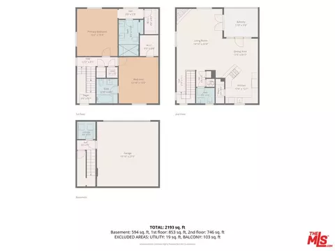 Floorplan - 535 E Walnut Ave #B, El Segundo, CA 90245 photo 1 of 4