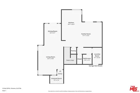 Floorplan - 15 Oak Cliff Dr, Phillips Ranch, CA 91766 photo 1 of 3