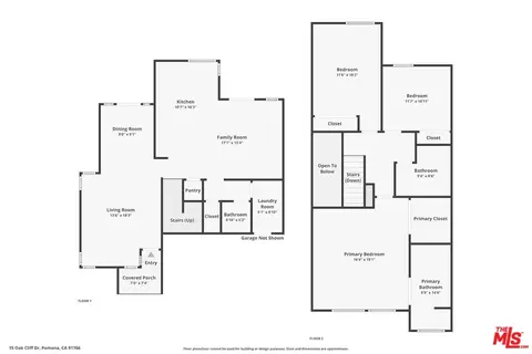 Floorplan - 15 Oak Cliff Dr, Phillips Ranch, CA 91766 photo 3 of 3
