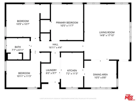 Floorplan - 805 S Crane Ave, Compton, CA 90221 photo 1 of 2
