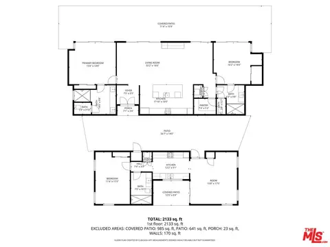 Floorplan - 429 Ripon Ave, Yucca Valley, CA 92284 photo 1 of 1