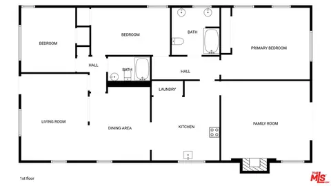 Floorplan - 818 W 130th St, Compton, CA 90222 photo 1 of 1