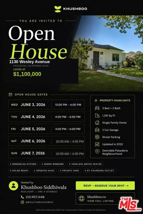 1130 Wesley Ave, Pasadena, CA 91104