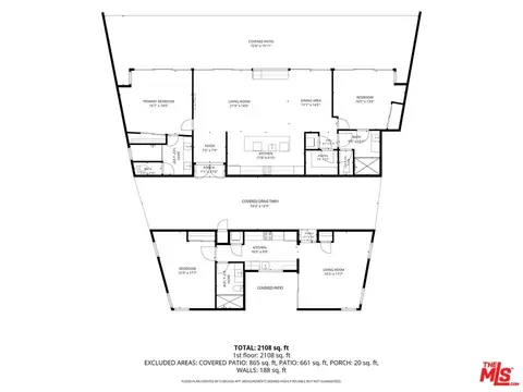 Floorplan - 63551 Cobalt Rd, Joshua Tree, CA 92252 photo 1 of 1